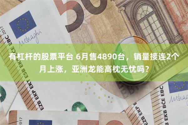 有杠杆的股票平台 6月售4890台，销量接连2个月上涨，亚洲龙能高枕无忧吗？