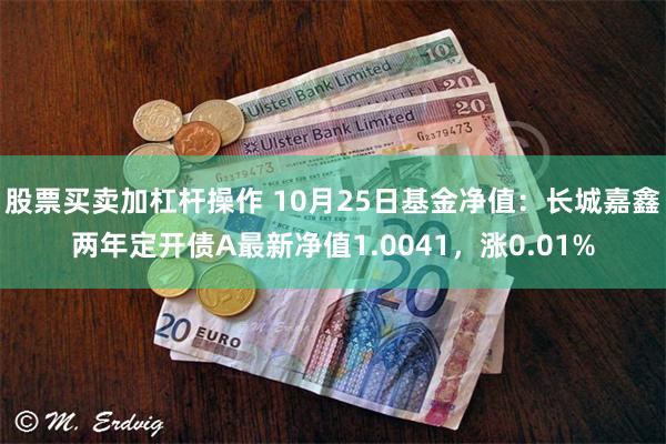 股票买卖加杠杆操作 10月25日基金净值：长城嘉鑫两年定开债A最新净值1.0041，涨0.01%